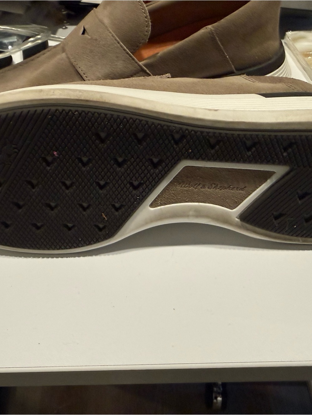 Men's Casual Slip-On Loafers in Taupe